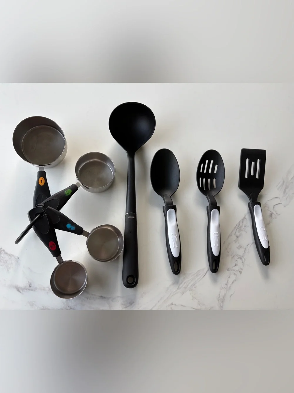 Oxo and Xtrema Kitchen Tools Set (Serving Utensils and Measuring Cups)